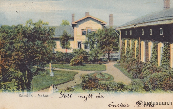 Koivikon rakennuksia vuonna 1908