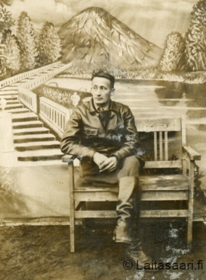 Aaro Raumala Inarissa vuonna 1937