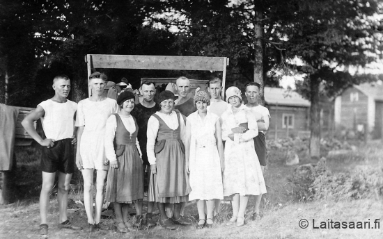 PPNSL kesäjuhla Haukiputaalla v. 1933