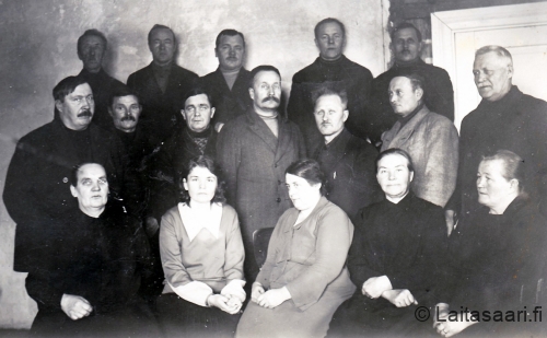 Muhoksen kunnanvaltuuston kokous vuonna 1930