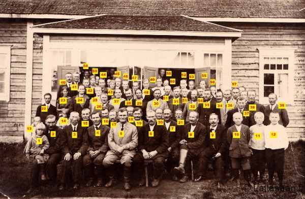 Aappo Kinnusen 70-vuotisjuhla Karhussa 1925