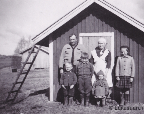 Väänäsen perhe 1950