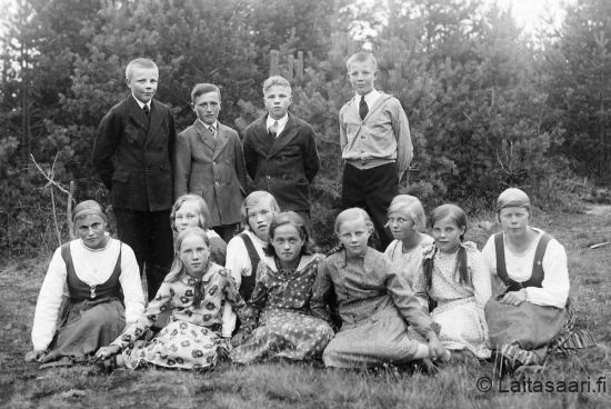 Maatalouskerholaiset Muhosperällä (1932)