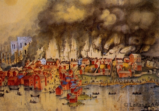 Oulun suurpalo 22.5.1822
