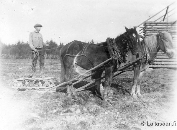 Maanmuokkausta 1920-luvulla