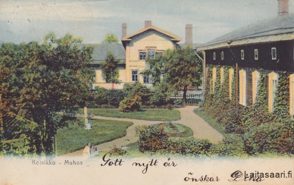 Koivikon rakennuksia vuonna 1908