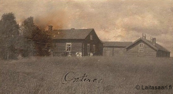 Vanha kuva Onteron talosta