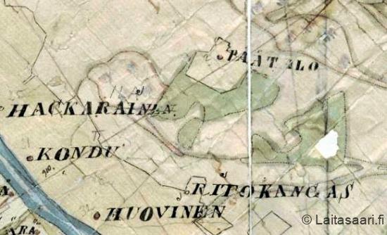 Päätalo ja naapuritalot, 1850-luku