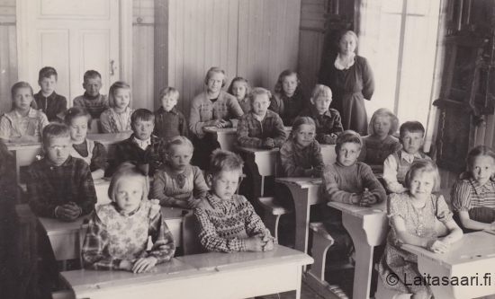 Huovilan koululaisia 1949-50 Huovilan koululaisia 1949-50