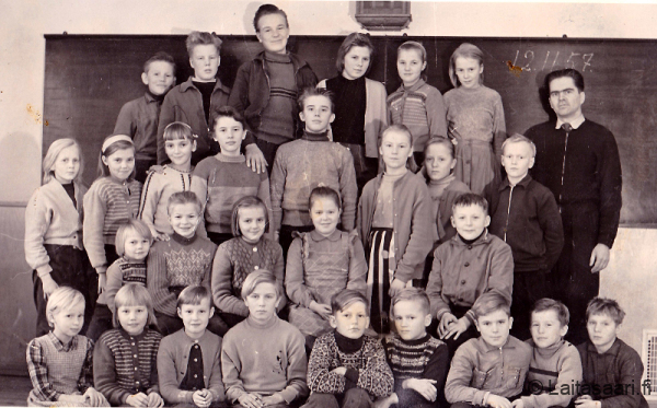 Hyrkin koulu 1957