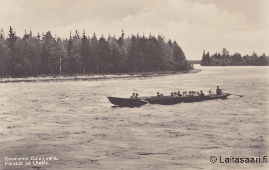 Koskivene Oulujoella