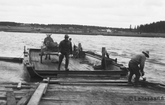 Inkalan lossi, taustalla Vilmi (1932)