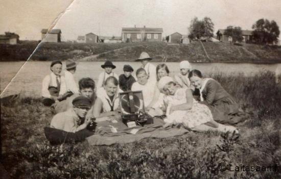 Rammarin soittajat Määtänsaaressa 1936