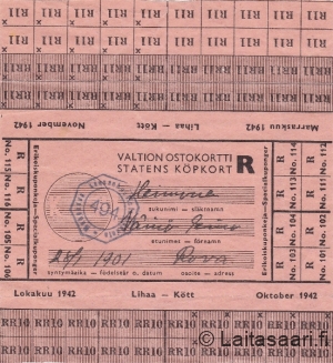 Ostokortti - Heimonen