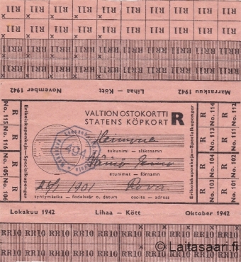 Ostokortti - Heimonen
