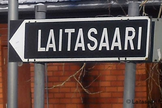 Laitasaari-kyltti